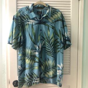 Quicksilver waterman island button down shirt